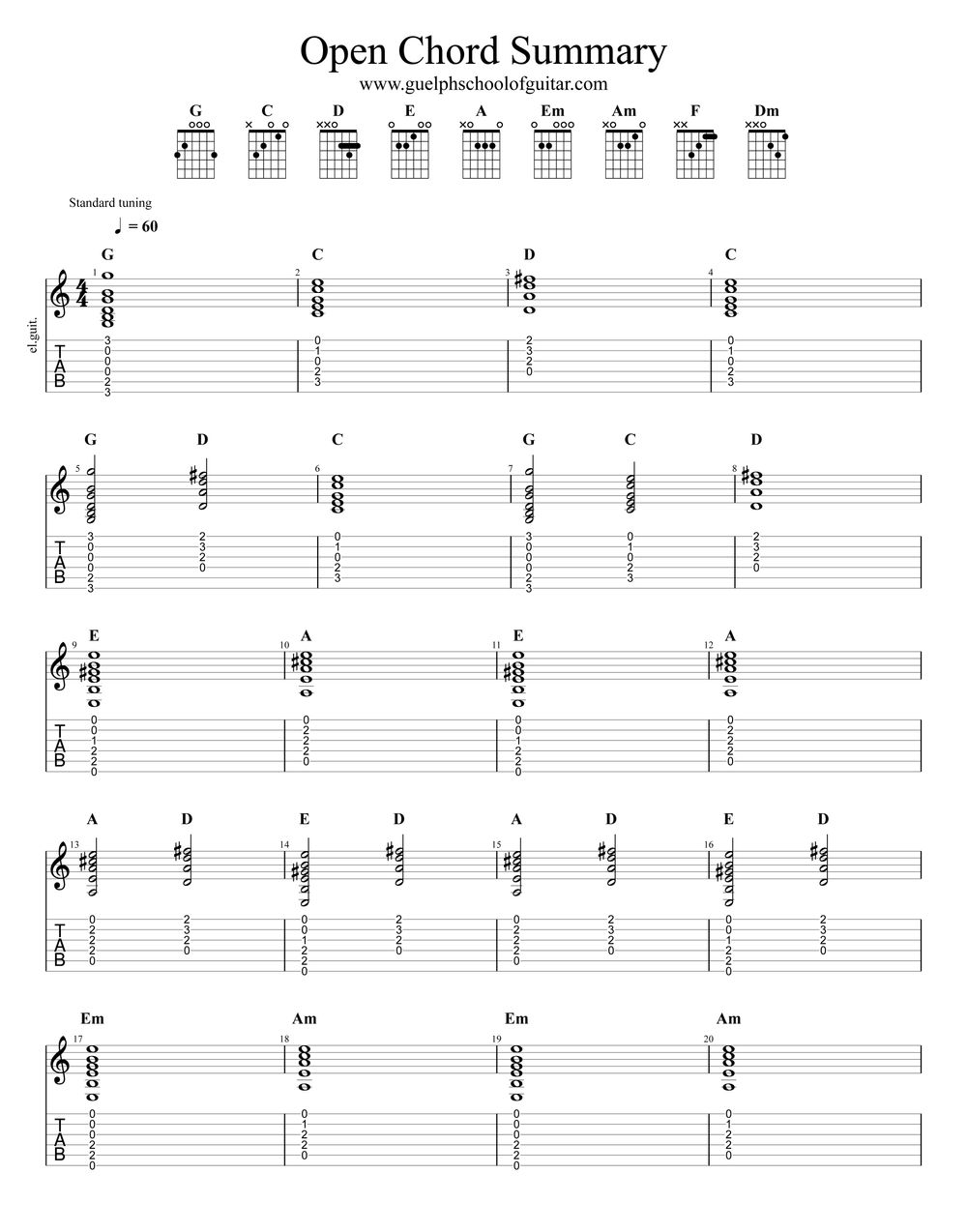 Guelph School Of Guitar Lessons