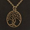 Tree of Life necklace (bronze, large icon, 24" chain)