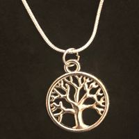 Tree of Life necklace (small icon, 16" chain)