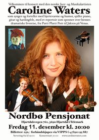 Caroline Waters LIVE at Nordbø Pensjonat in Telemark, Norway