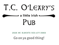 Whiskey Deaf Duet plays Irish Music at T.C. O'Leary's in Portland