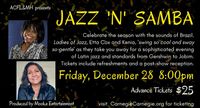 Jazz 'n' Samba with Kenia and Etta Cox