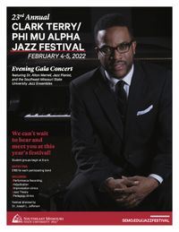 Alton Merrell guest artist at the 23 Annual Clark Terry / PHI MU Alpha Jazz Festival