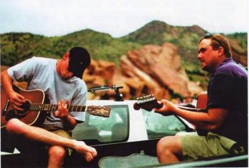 Brent Koleno and me, Red Rocks CO
