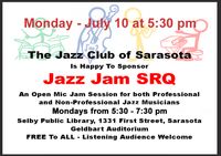 SRQ Jammers at the Selby Library 