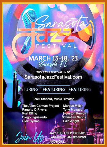 March 2023 43rd Sarasota Jazz Fest - Terell Stafford, Director
