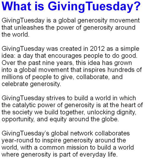https://www.givingtuesday.org/