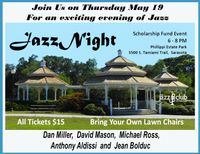 Jazz Club Scholarship Fund Benefit Concert