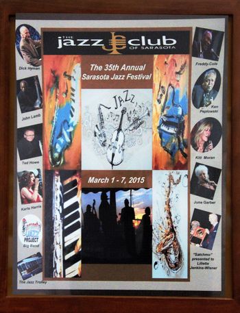 March 2015 - 35th Sarasota Jazz Festival
