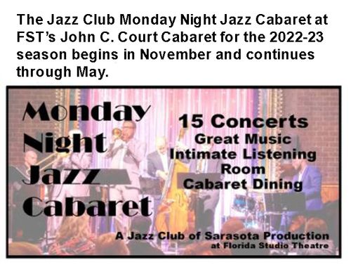JOIN US FOR AN EXCITING SEASON AT THE CABARET