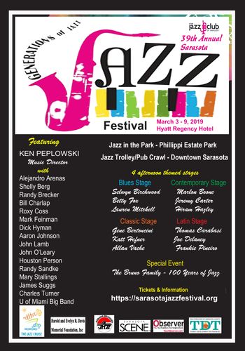 March 2019 - 39th Jazz Festival Generations of Jazz, Ken Peplowski, Dir.
