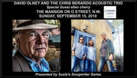 David Olney and Chris Berardo Acoustic Trio at O Mansion