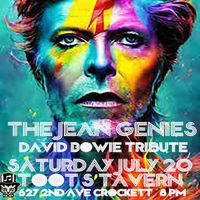 Jean Genies David Bowie Tribute at Toots tavern 