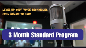 voice training 3 month standard