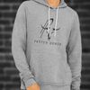 Gray/Black Logo Hoodie