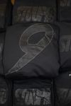 Black on Black Grip Tape Stuupid Hoodie