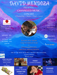 David Mendoza presents -Channeled music concert-