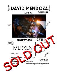 David Mendoza Live at MERKEN SMA