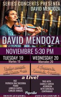 David Mendoza Live at Paprika 
