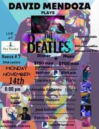 David Mendoza plays The Beatles Concert