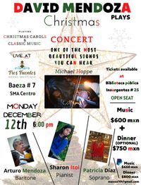 David Mendoza plays Christmas Concert