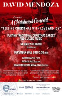 David Mendoza presents a Christmas concert