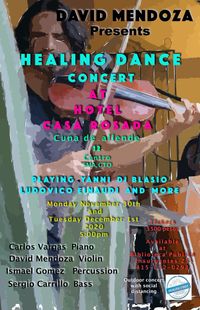 David Mendoza presente Healing Dance Concert 