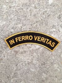 IFV embroidered patch