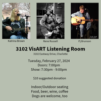 3102 VisArt Tuesday Night Songwriter Series (Featuring Katrina Brown, Rene Russell & PJ Brunson)