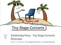 Tiny Stage Concerts 3rd Birthday Reunion Concert