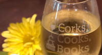 ***CANCELLED*** MOVED TO THURSDAY! Corks, Cooks and Books