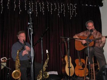 Playing with Paul Butler at the PSALM Salon Concert, March 19, 2011
