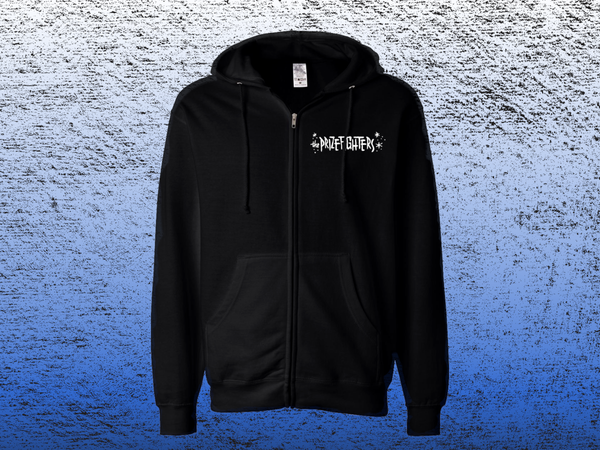 Black Zip-Up Hi-Fi Hoodie - The Prizefighters