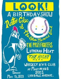 w/ Nato Coles and the Blue Diamond Band, Lutheran Heat, Whiskey Rock and Roll Club