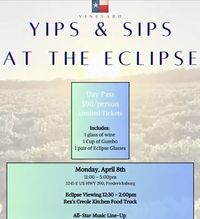 Yips & Sips at the Solar Eclipse Fest