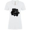 Women's Rose Tee - White 
