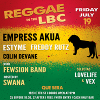 Reggae In The LBC with the Fewsion Band