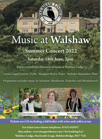 Summer Music at Walshaw 2022