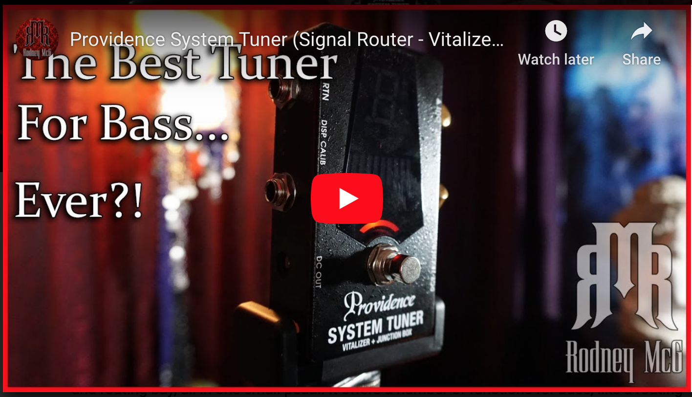 Providence System Tuner (Signal Router - Vitalizer Buffer) Demo/Review