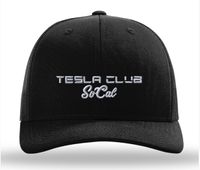 Tesla Club- SoCal Hat- All Black