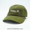 Tesla Dad Hat (Olive)