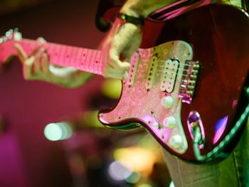 3.5.19 James' red Fender, Winston's, Ocean Beach, CA: photo credit: Adam Johnson
