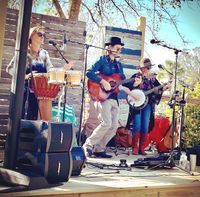 Gypsy Spark at Downtown Cigars covered patio, Daphne