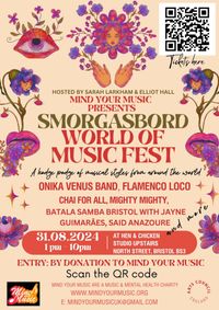 Mind Your Music presents: Smorgasbord World of Music Fest