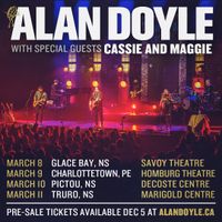 Alan Doyle Tour (as support)