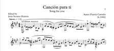 Canción para ti by Aureo Puerta Carreño