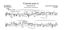 Canción para ti by Aureo Puerta