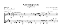 Canción para ti by Aureo Puerta