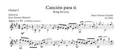 Canción para ti by Aureo Puerta Carreño