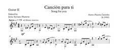 Canción para ti by Aureo Puerta Carreño